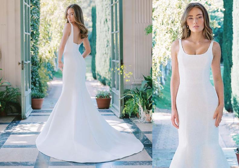 White Pure Couture Custom Wedding Dress