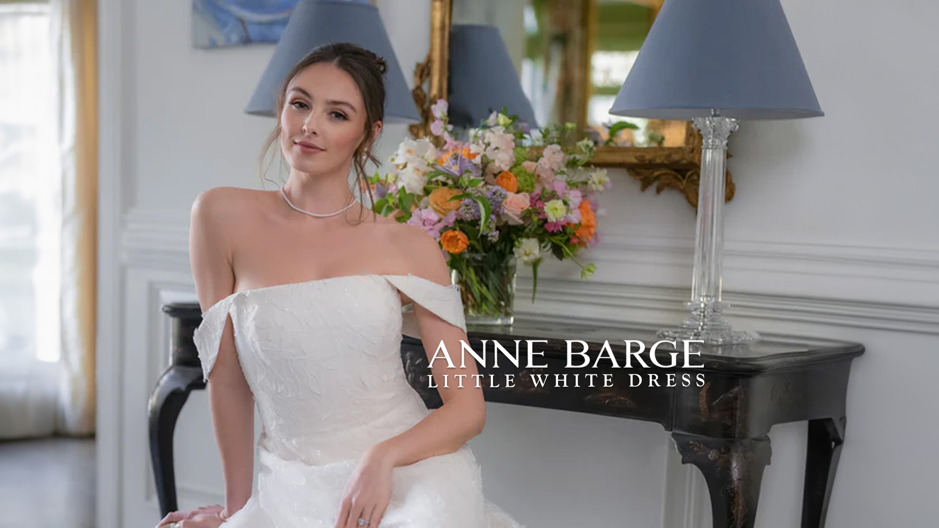 Anne Barge Little White Dress