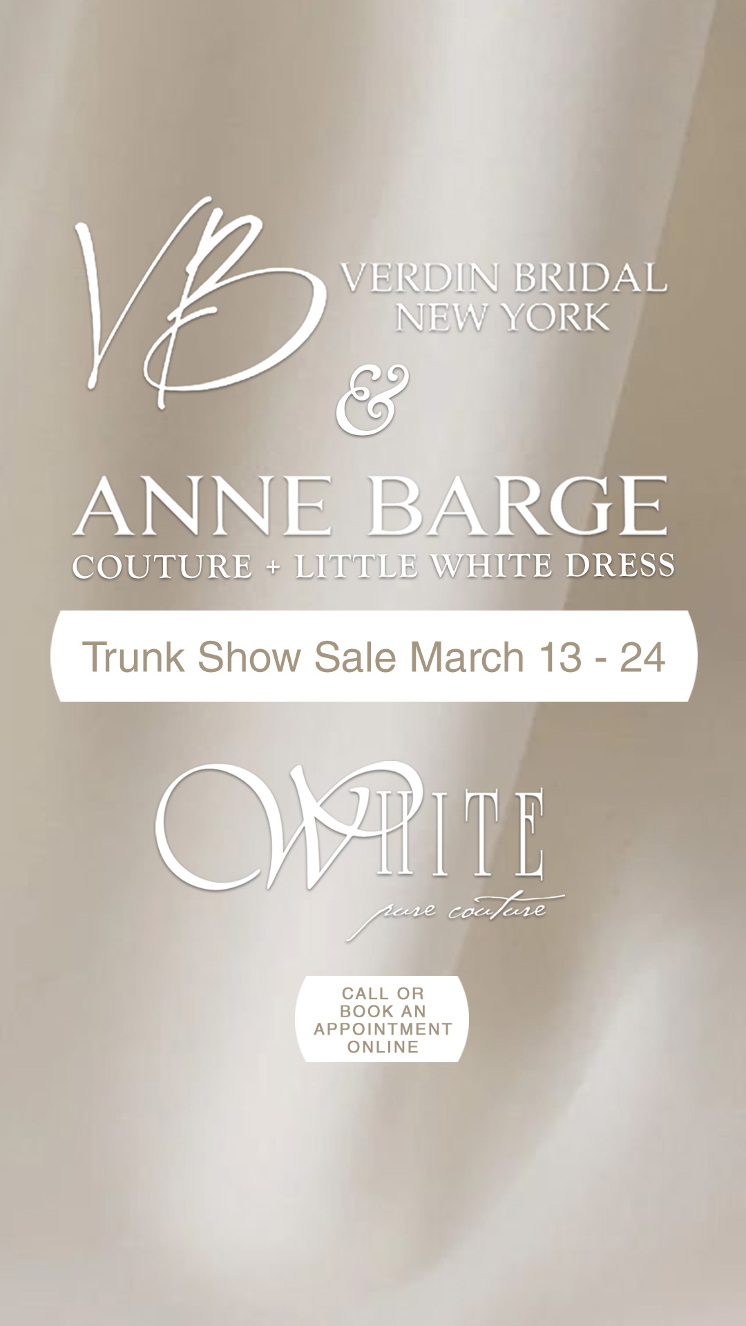 Anne Barge Little White Dress Trunk Show