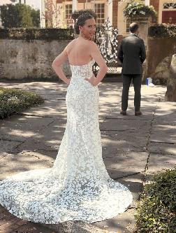 Brianne wearing Verdin Wedding Dress