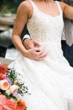 Anne Barge Wedding Gown Photo by Talia Lopez Photography