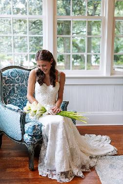Charlee wearing Anne Barge From Charleston's White On Daniel Island