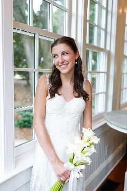 Charlee wearing Anne Barge From Charleston's White On Daniel Island