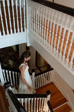 Charlee wearing Anne Barge From Charleston's White On Daniel Island