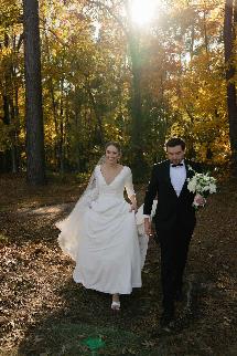 White Couture Wedding Dress